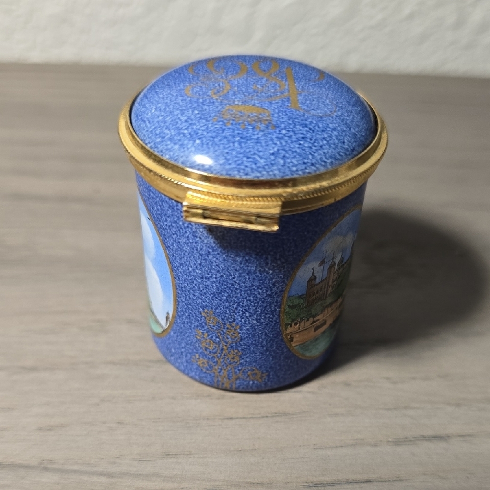VENICE SAMPLON ORIENT EXPRESS EIFFEL TOWER DESIGN. TRINKET BOX - Picture 2 of 6
